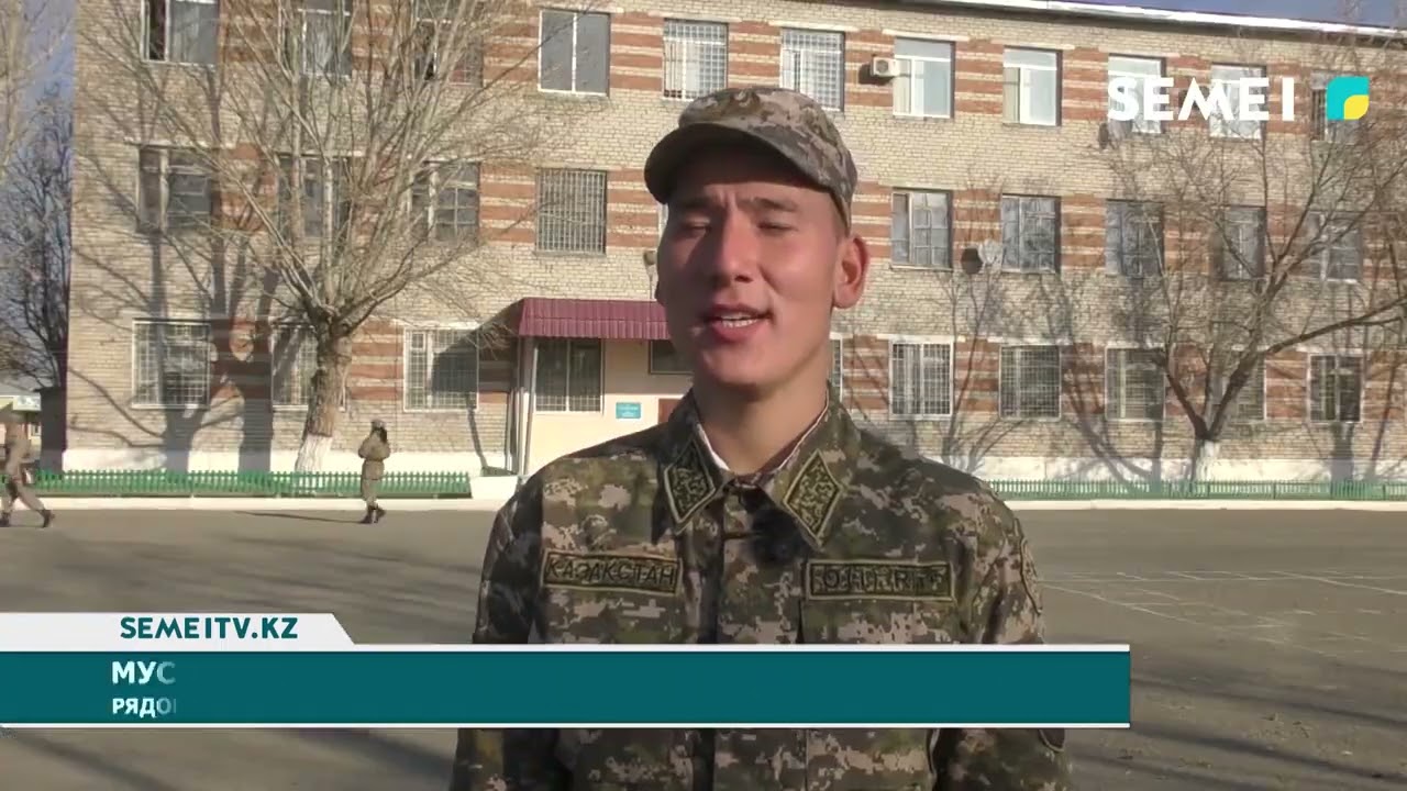Солдаты вышли в запас
