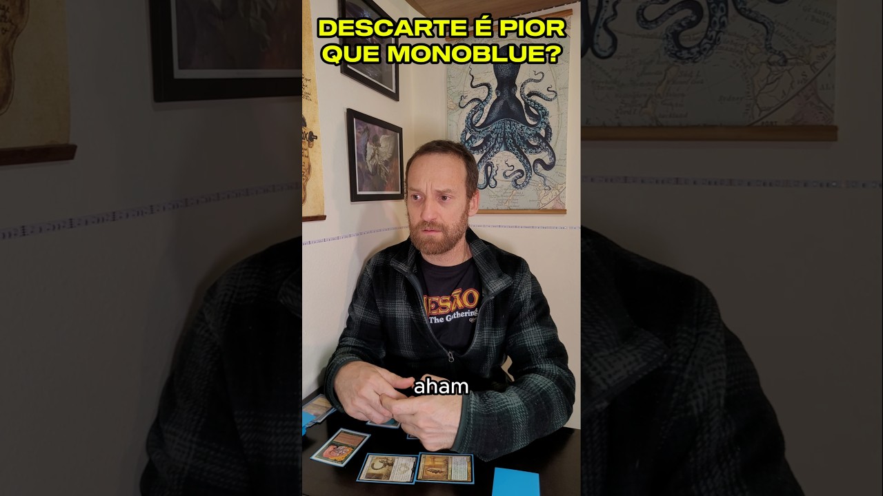 Existe deck pior que monoblue?#rpg #mtg #magicthegathering #humor