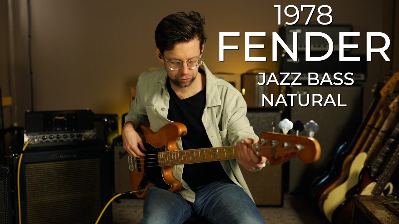 Fender Jazz Bass 1978 NATURAL