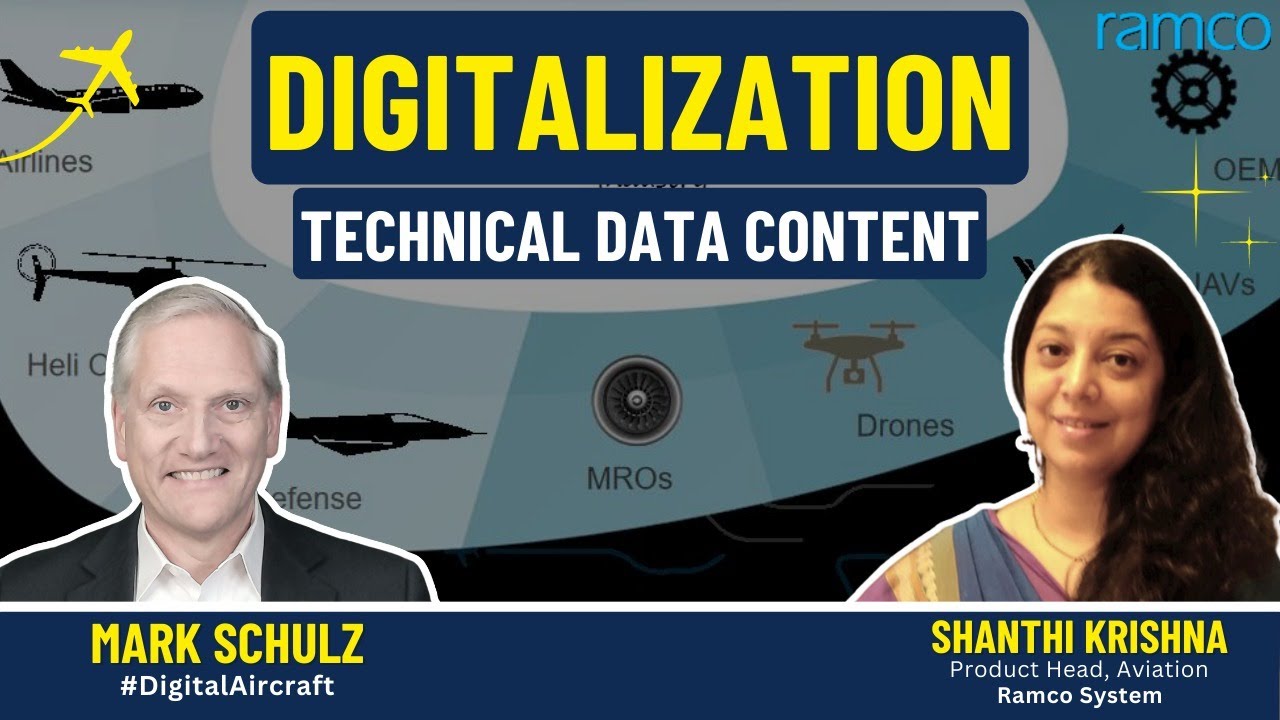 Digitalization: Technical Data Content | Aircraft IT Webinar | #digitalAircraft