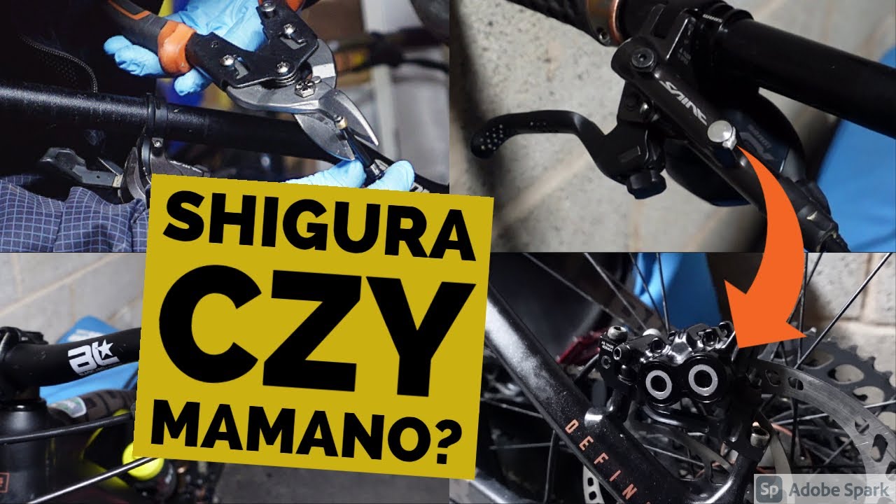 Jak założyć klamki shimano do zacisków magura
