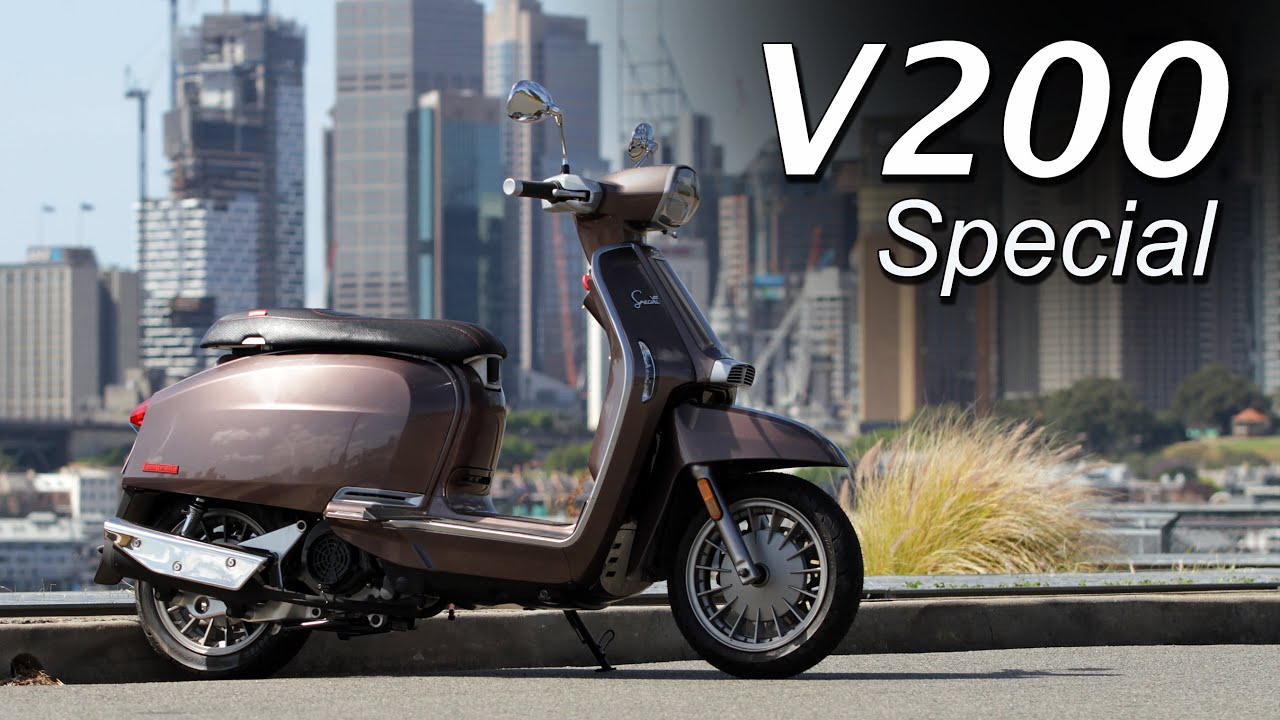 Обзор специального скутера Lambretta V200 | Italian Flair
