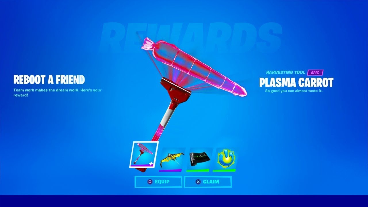 Unlocking *FREE* REBOOT A FRIEND REWARDS in Fortnite!