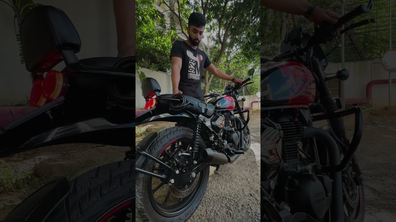 RRP Exhaust on HUNTER 350🔥😱 #hunter350 #hunter350modified #hunter350modification #hunter350review