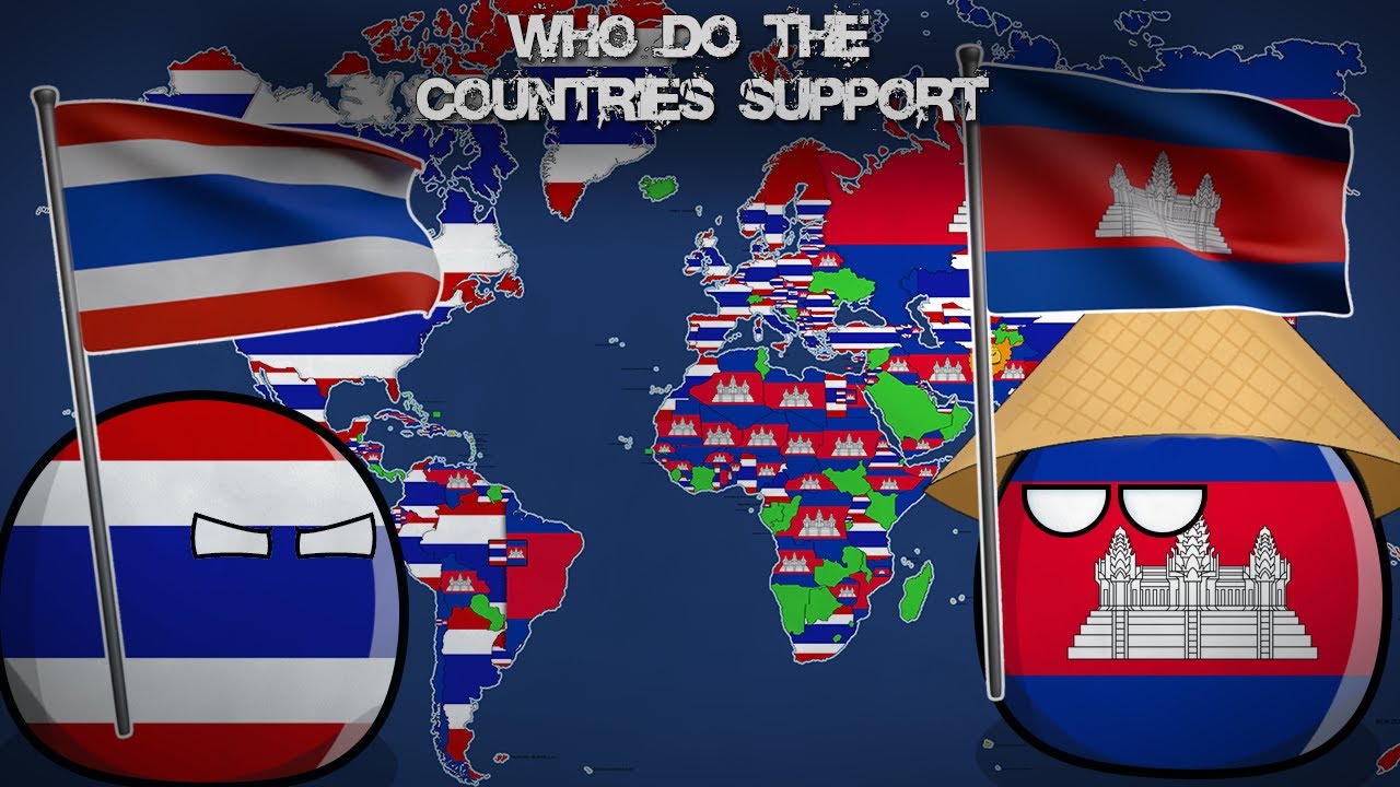 WHO DO THE COUNTRIES SUPPORT? Thailand or Cambodia?  Alternative Mapping P57