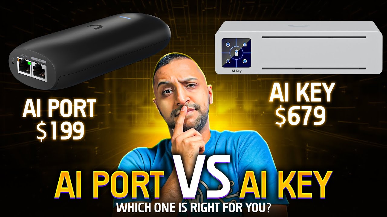 Ubiquiti AI Key или AI Port — что подойдет именно вам?