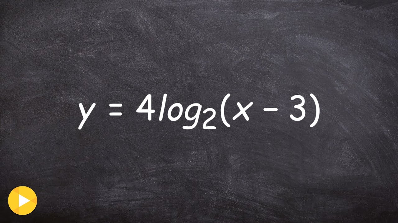 Graphing logarithmic equations