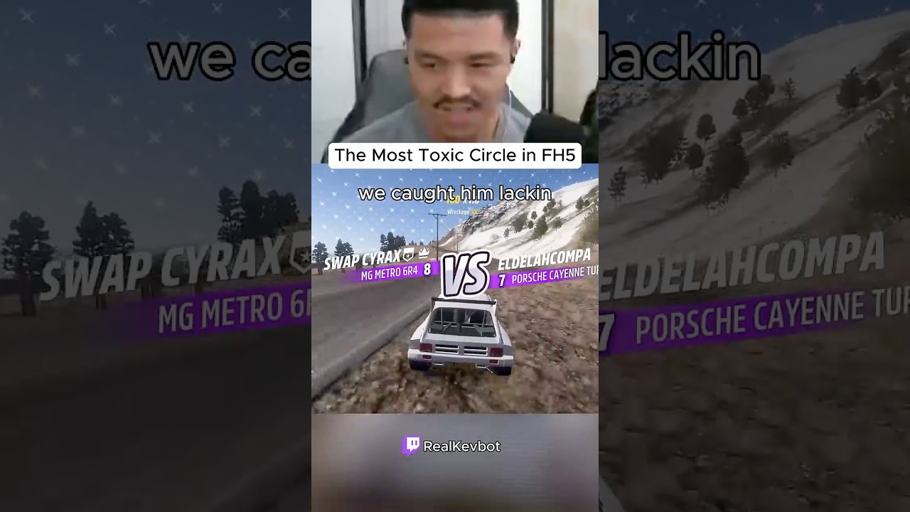 The Most Toxic Circle In The Game #forzahorizon5 #fh5 #forza #eliminator