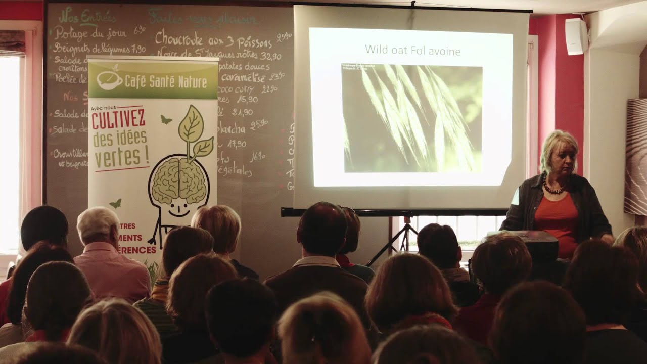 Conférence sur les fleurs de Bach - Café Santé Nature 2014