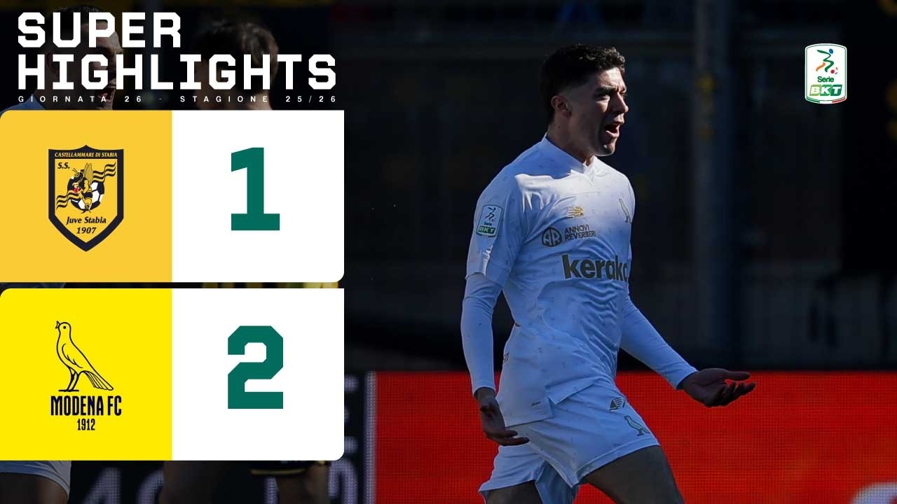 Juve Stabia-Modena 1-2 | SUPER HIGHLIGHTS