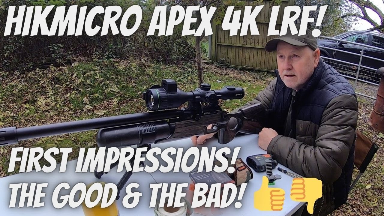 Hikmicro Alpex 4K LRF My First impression after Zeroing and setting up Ballistic calculator