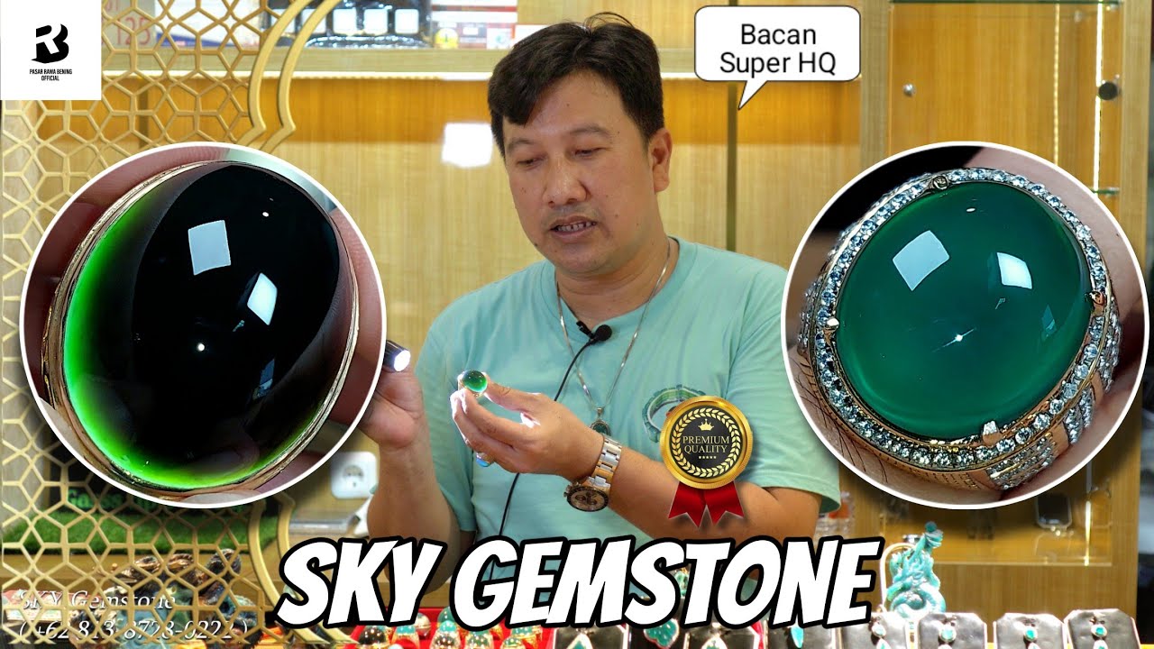 Bacan Halmahera Size Monster ❗Barang Super Langka boosku Buat Sultan Sejati ( Gunadi Sky Gemstone )