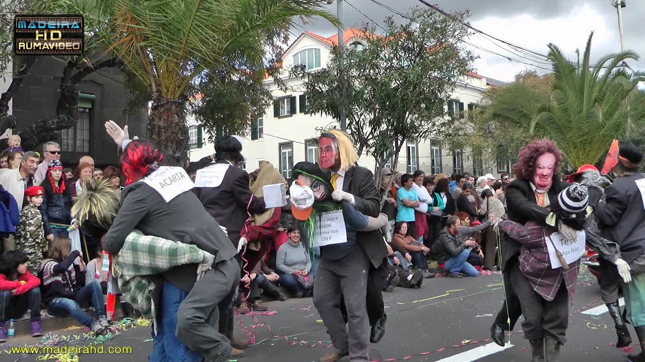 CARNAVAL TRAPALHÃO 2012 NO FUNCHAL, MADEIRA HD