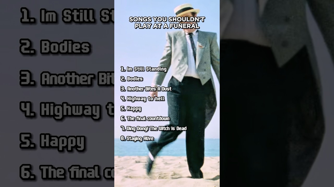 Songs You Should NOT Play At A Funeral #viralsong #song #music
