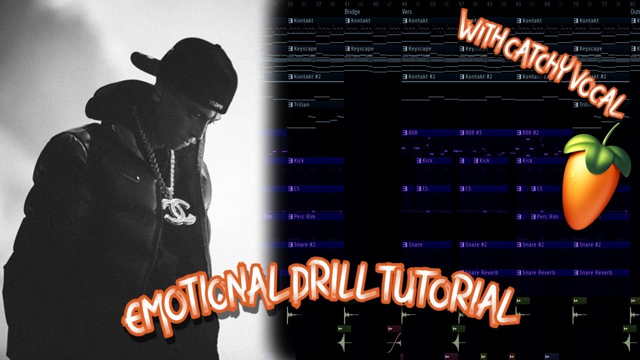 [FREE FLP] Beat Making | Emotional Drill Tutorial💔❤️‍🩹