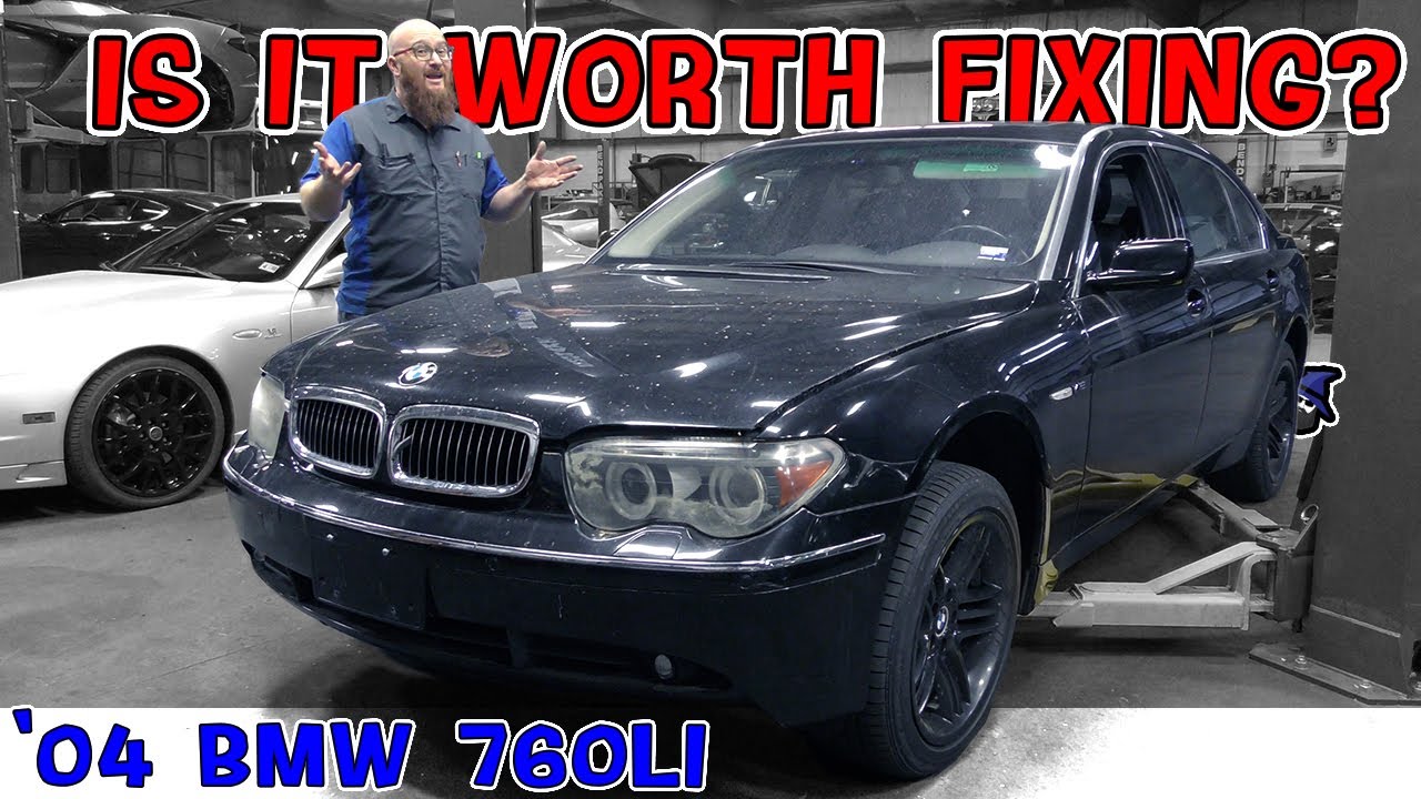 Ремонт немецкой машины с большим пробегом?! Стоит ли этот BMW 760LI 2004 года с двигателем V12 св...