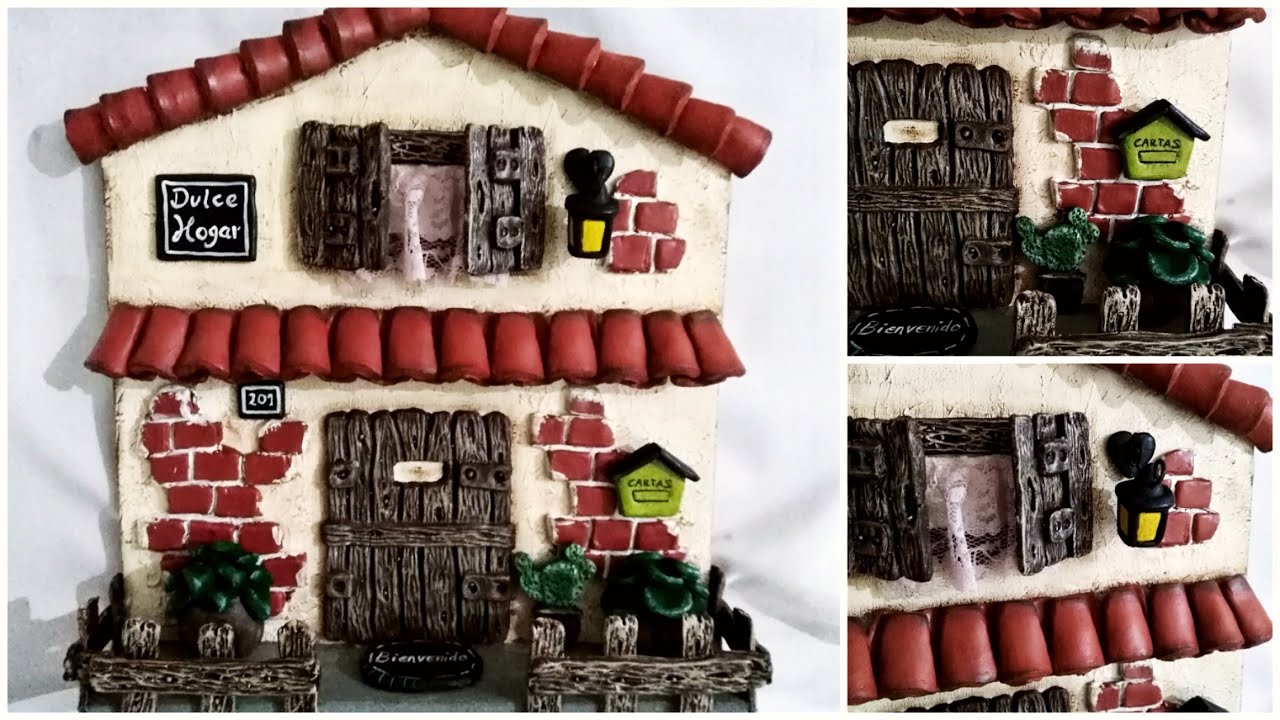 Diy ¡Casita porta llaves!