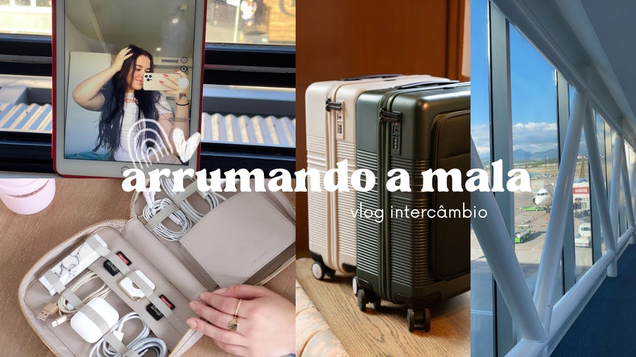 Vlog: arrumando a mala para a Austrália