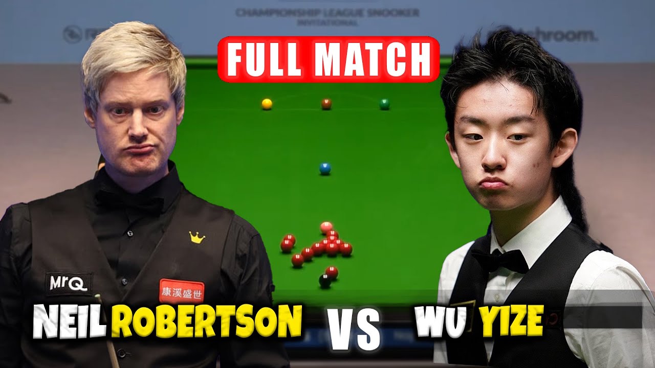 Neil Robertson vs Wu Yize Championship League 2026 Snooker Full Match
