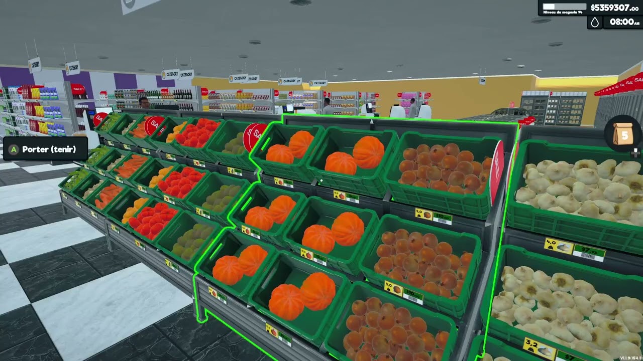 Comment bien débuter sur supermarket simulator