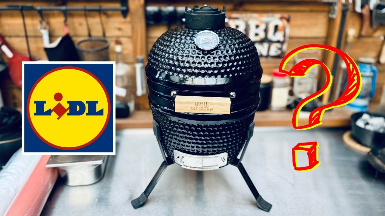 Malý keramický gril z Lidlu? Zvládl Low&Slow? Pro koho je určený?