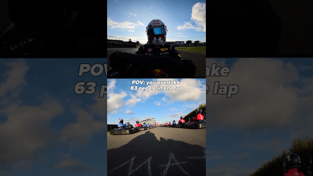 Max Verstappen Races 100 Amateurs 😅