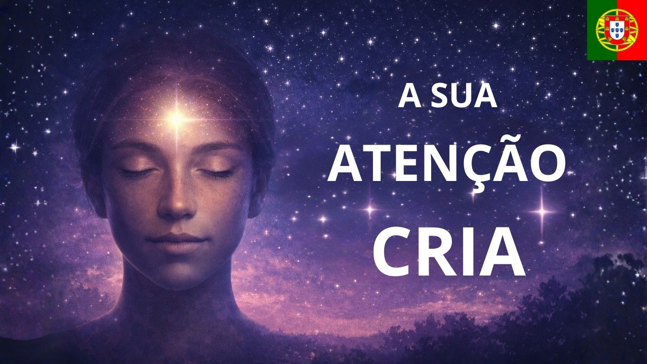 ✨Onde coloca a SUA atenção, coloca a SUA energia - Meditação para dormir✨