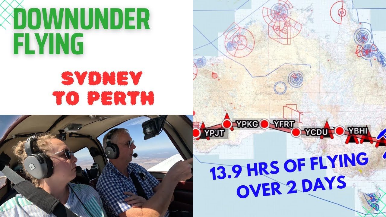 Exploring Australia's amazing landscape flying 'downunder' in our 4-seater home built aircraft.