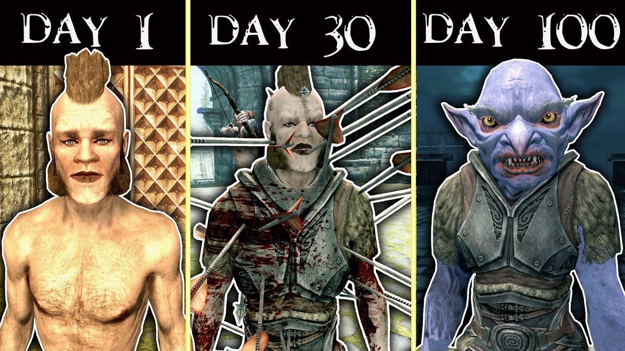 Skyrim Survival But Every Day I Install A RANDOMIZED Mod To Make It HARDER