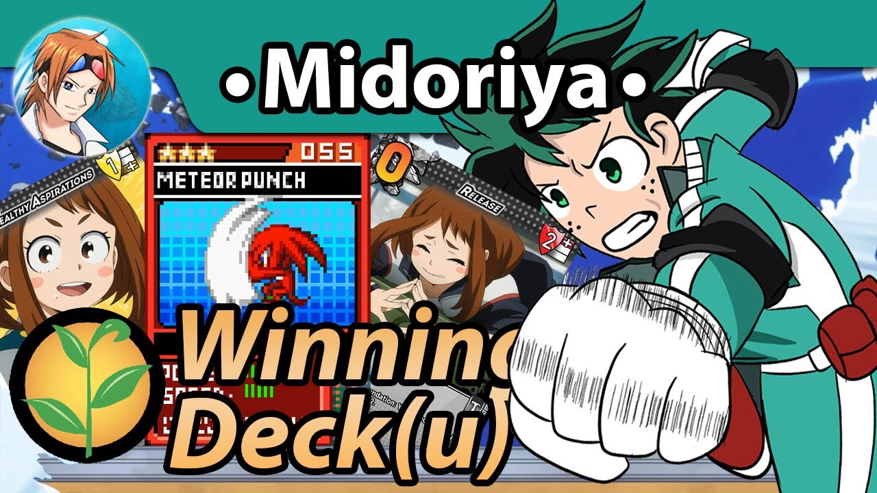 •Izuku Midoriya• MHA Deck Analysis (UniVersus TCG)