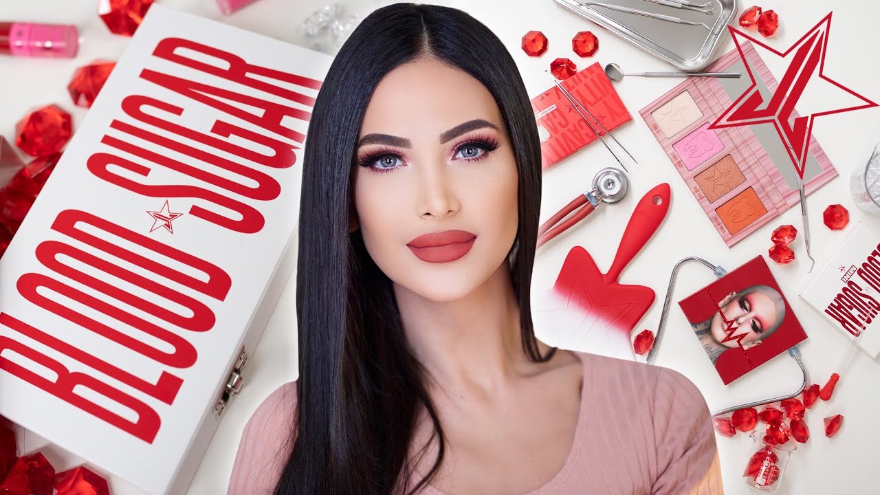 Jeffree Star Blood Sugar Anniversary Collection Review and Swatches🩸THE TRUTH
