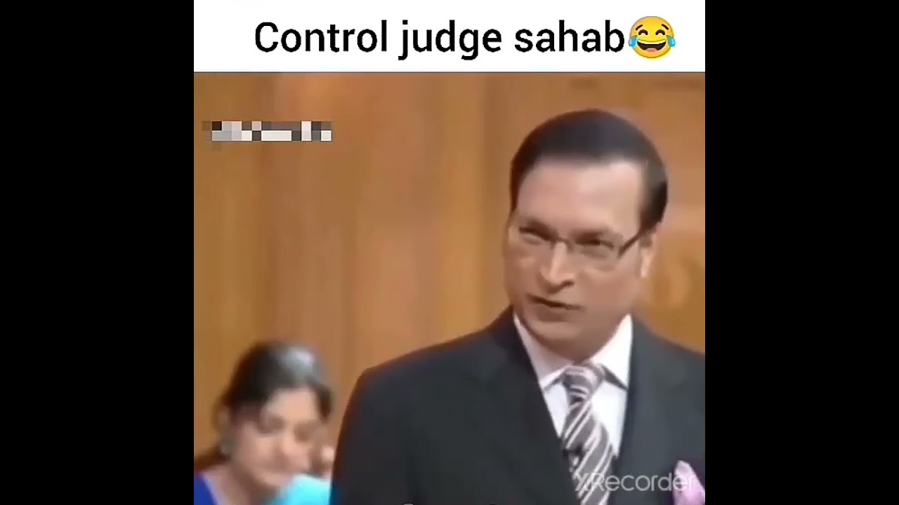 control judge sahab#short #@THUG MEMERS