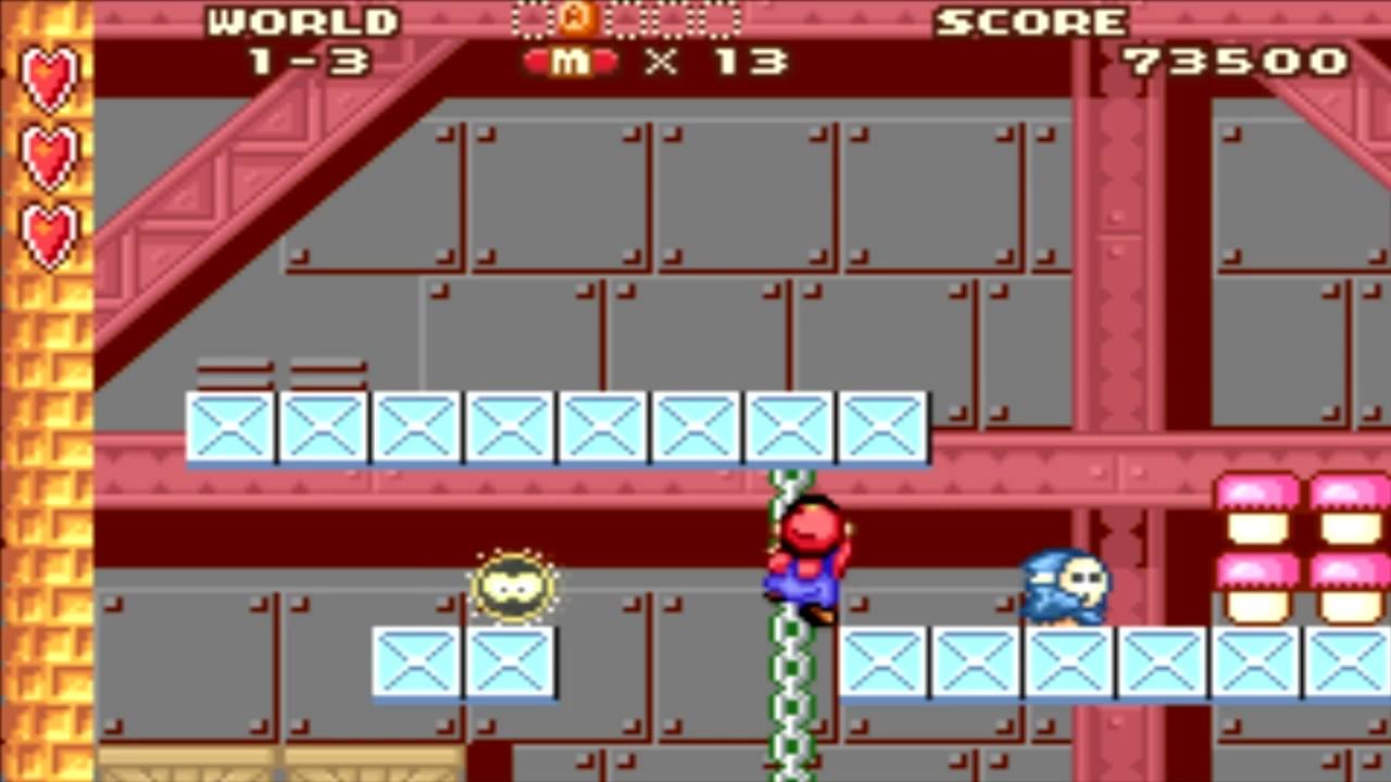 Super Mario Advance (GBA) Level 1-3
