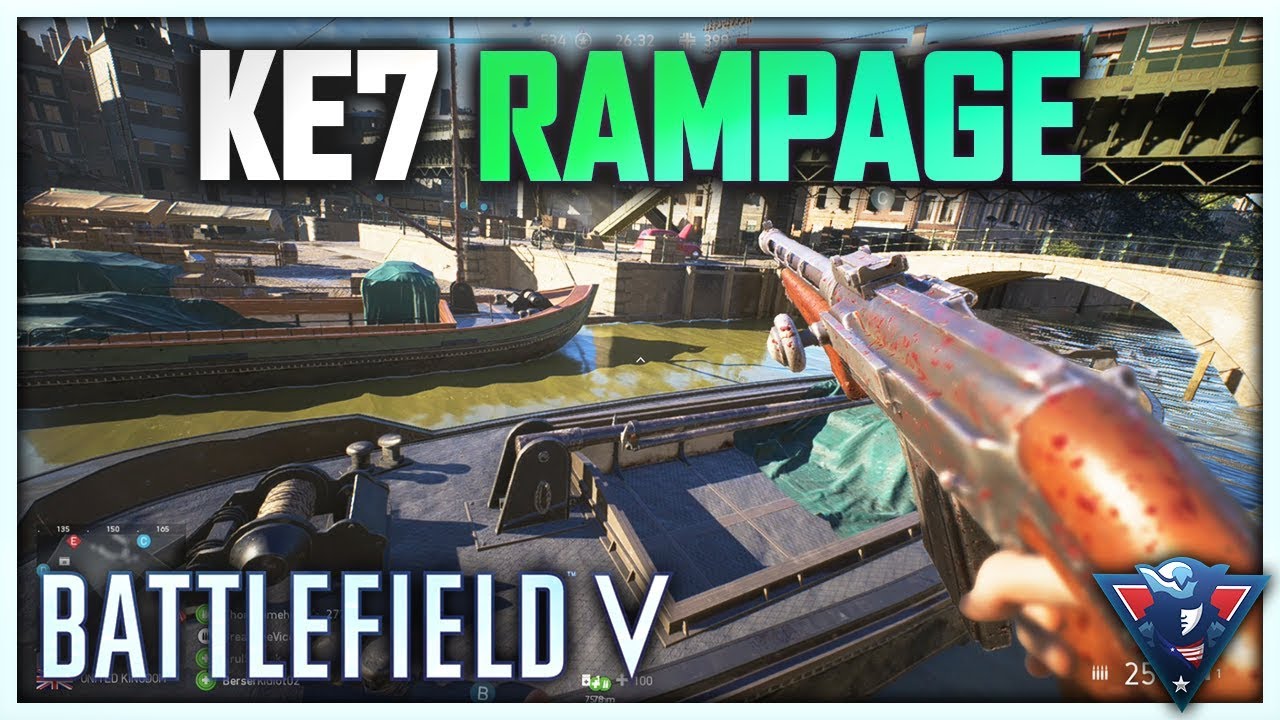 KE7 RAMPAGE ON ROTTERDAM!! | Battlefield V Gameplay