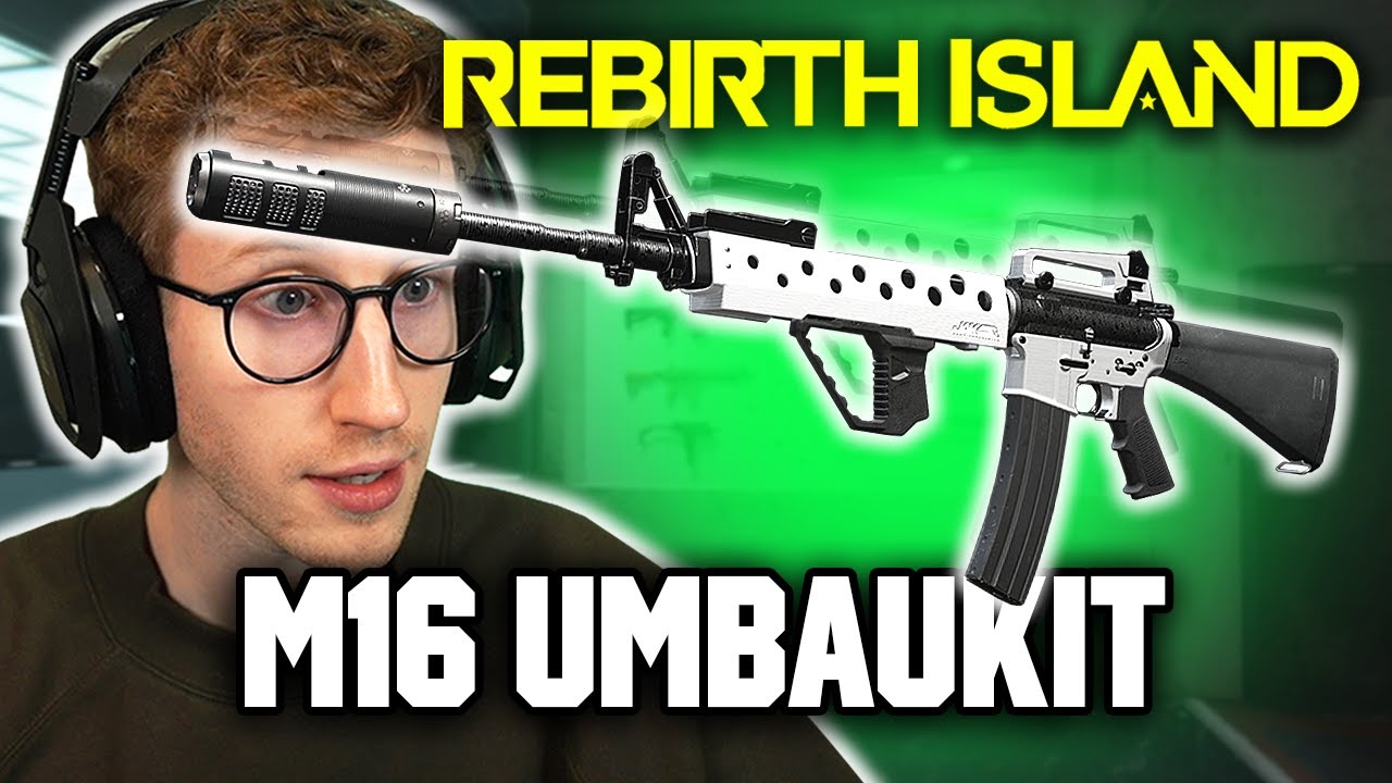 *NEUES* M16 UMBAUKIT zerstört REBIRTH ISLAND! (WARZONE 3)