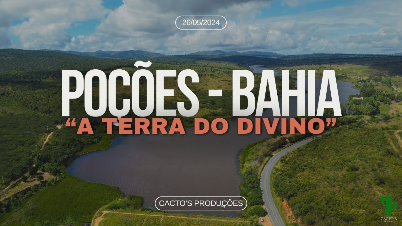 IMAGENS AÉREAS DA CIDADE DE POÇÕES - BAHIA