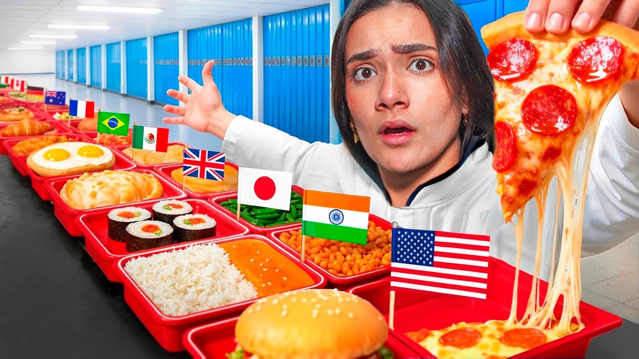 PROVEI OS LANCHES ESCOLARES DE TODOS OS PAISES