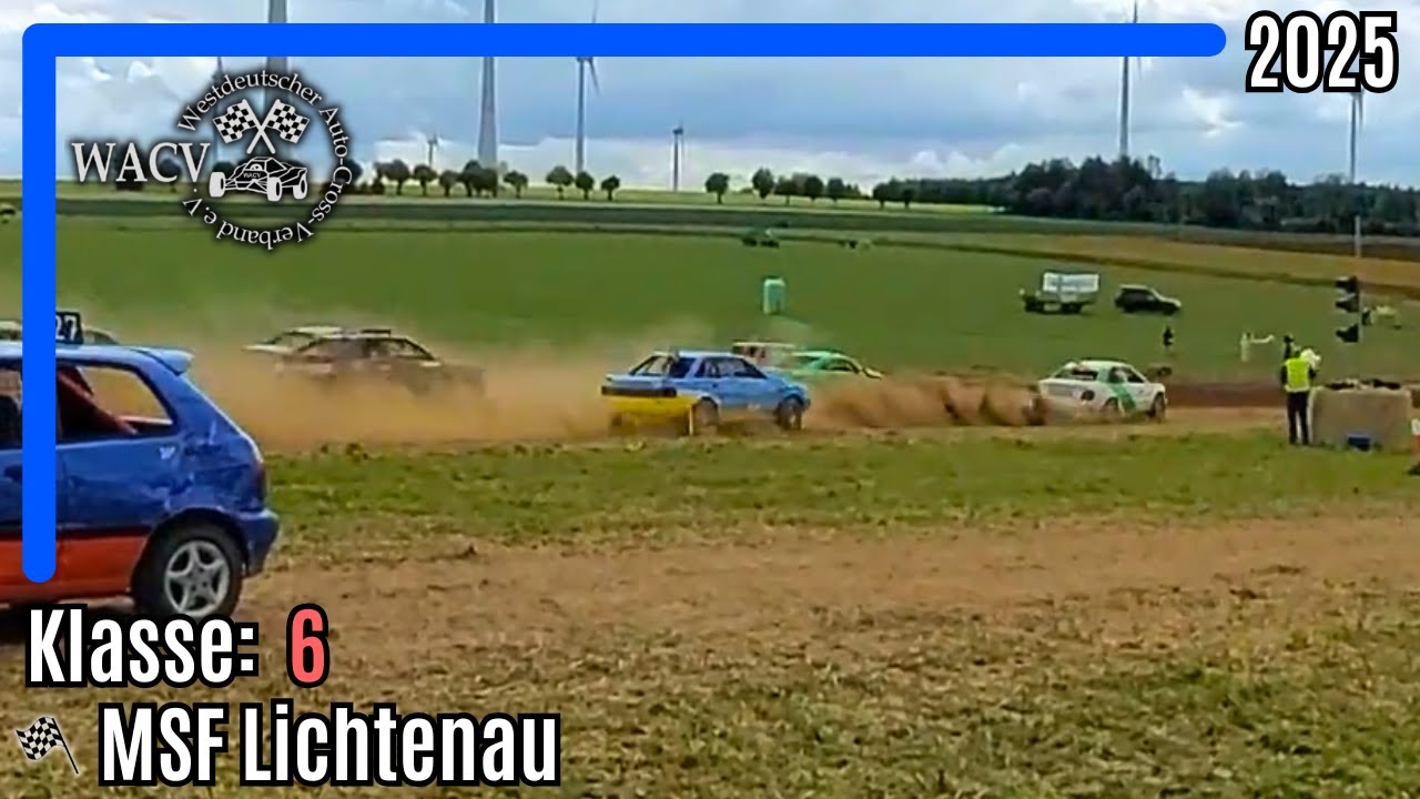 AUTOCROSS Lichtenau (D) 2025 - Klasse 6 WACV: Alle Läufe [HD]
