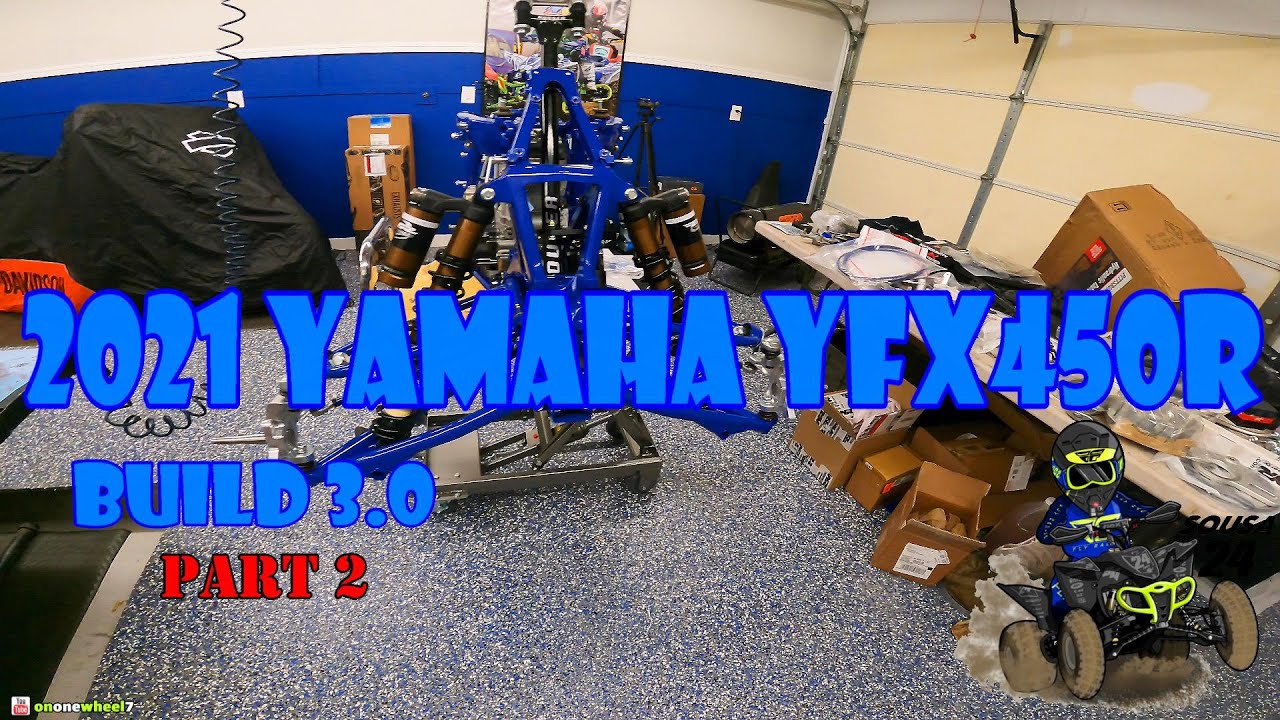 2021 YAMAHA YFZ450R NATIONAL BUILD 3.0 -  part 2