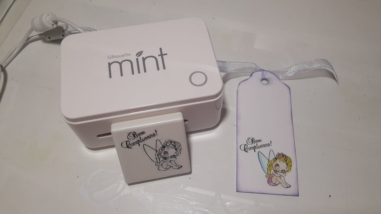 Come creare timbri personalizzati con la Silhouette Mint
