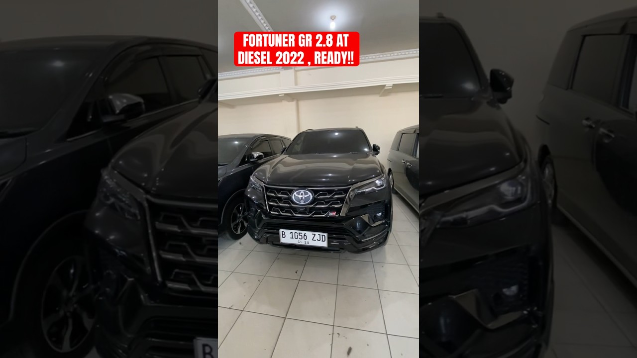 Jual FORTUNER GR 2.8 AT DIESEL 2022 ~ 081225137893 di Auto77 Purwokerto #fortunergr2022 #fortuner
