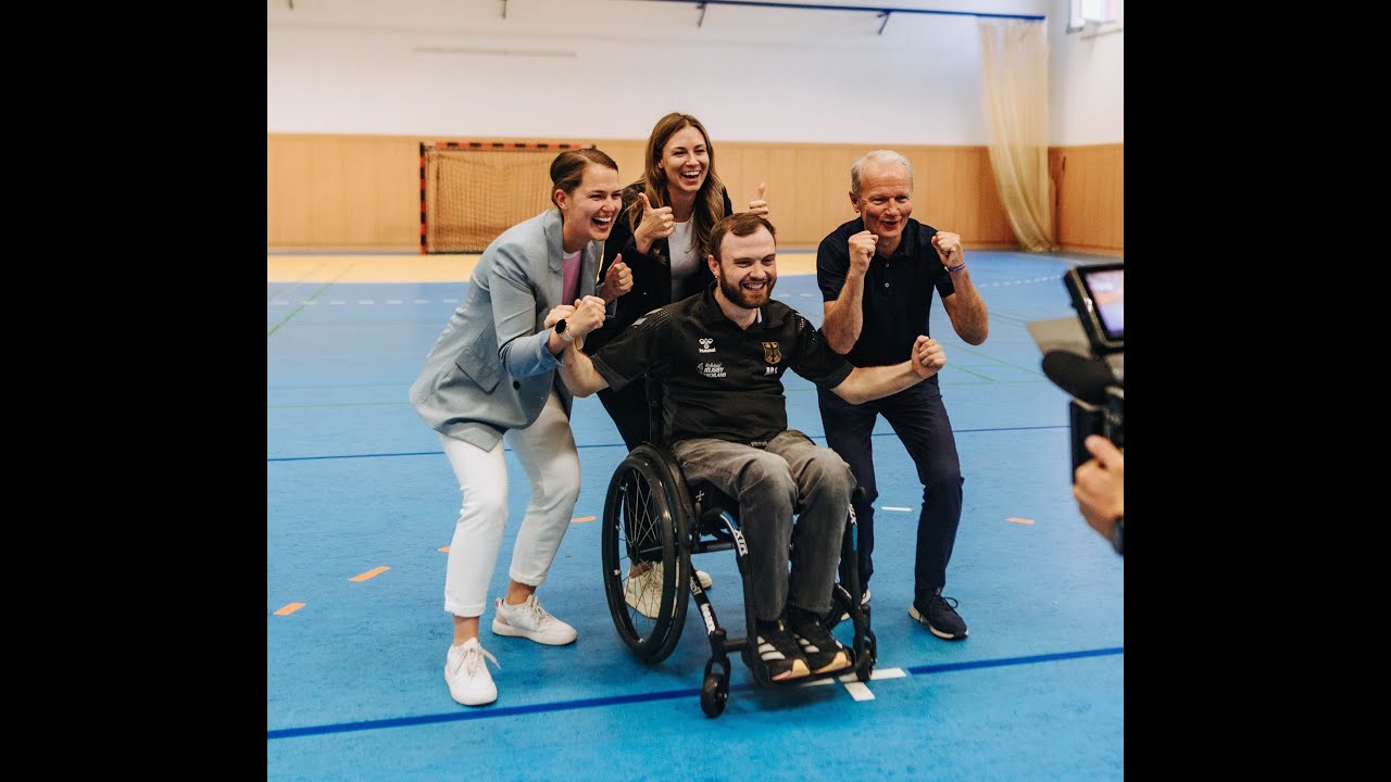 Rollstuhlrugby Nationalspieler Maxi Stolz