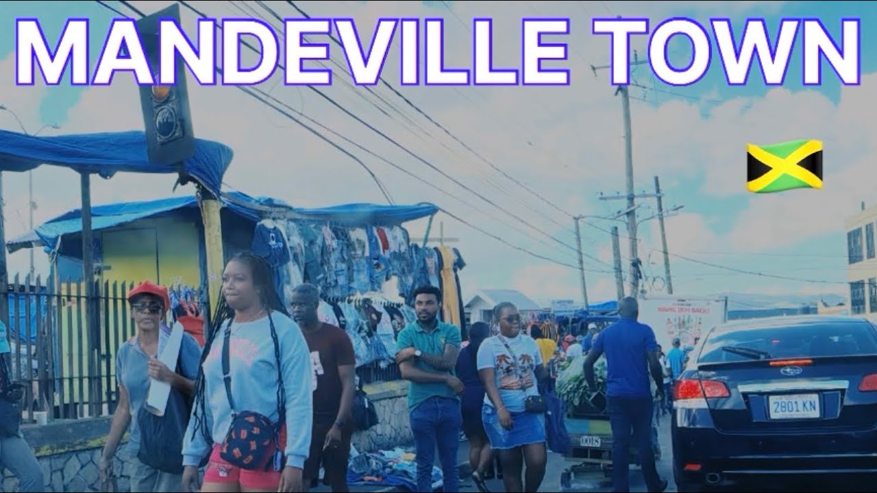 DRIVING THROUGH MANDEVILLE TOWN 