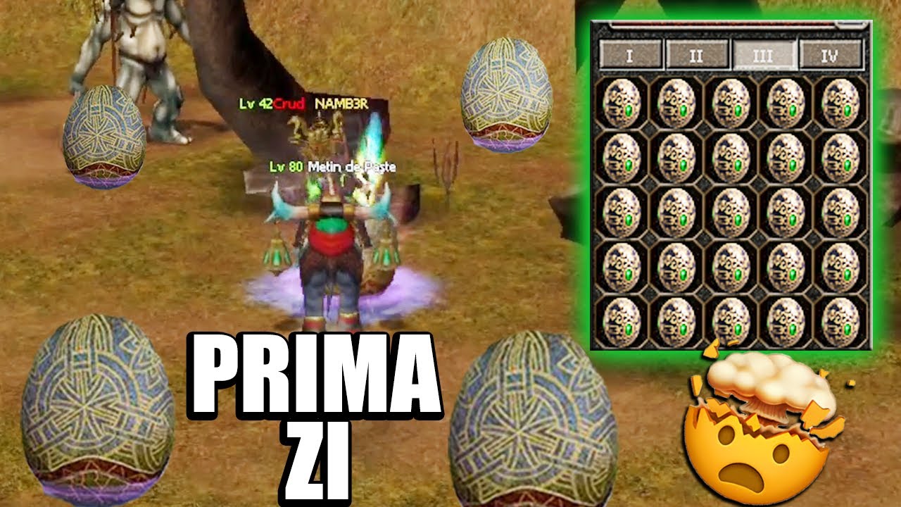Prima Zi de Event de Pasti ✅ Cate Oua Magice am Facut??🥰 Metin2.ro