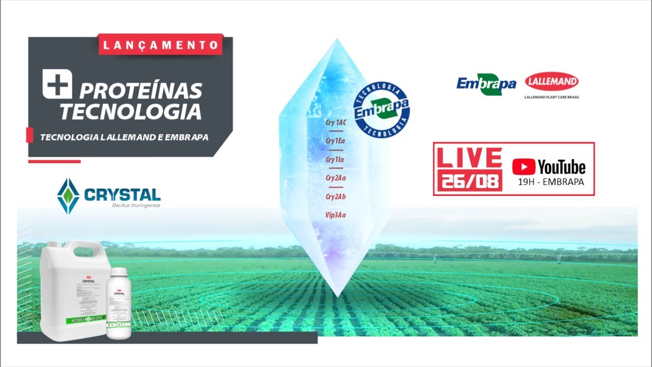 Lançamento do bioinseticida Crystal