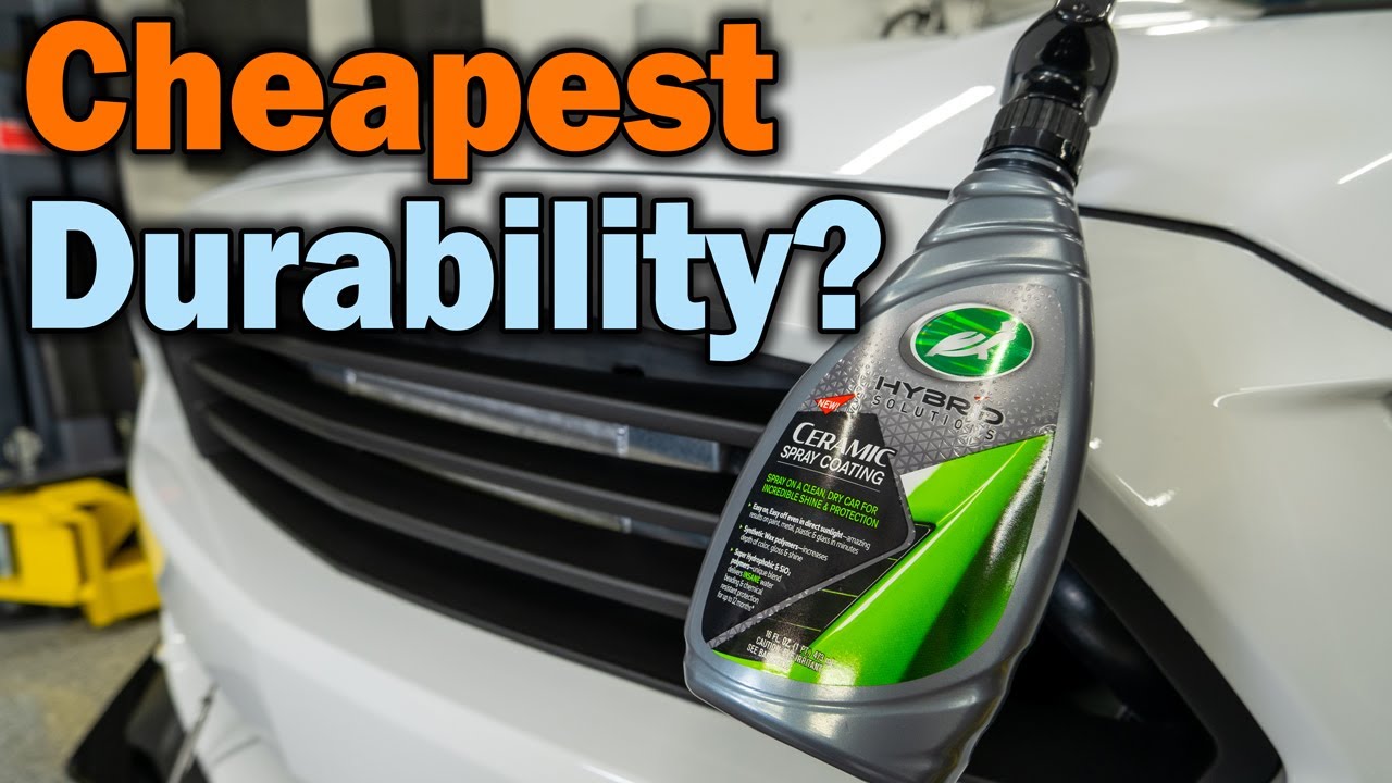 Turtle Wax Hybrid Solutions Ceramic Spray Coating - Better than Seal N Shine?