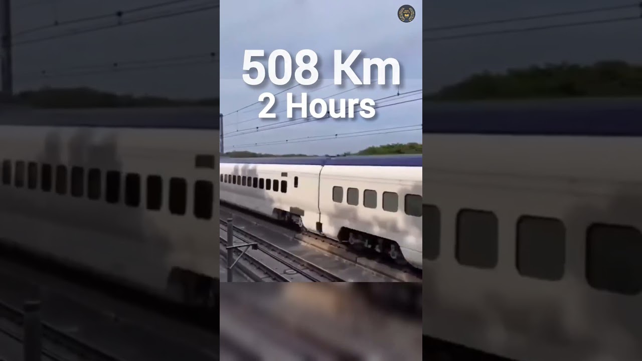 India's first bullet train 🚆 | #bullet #train