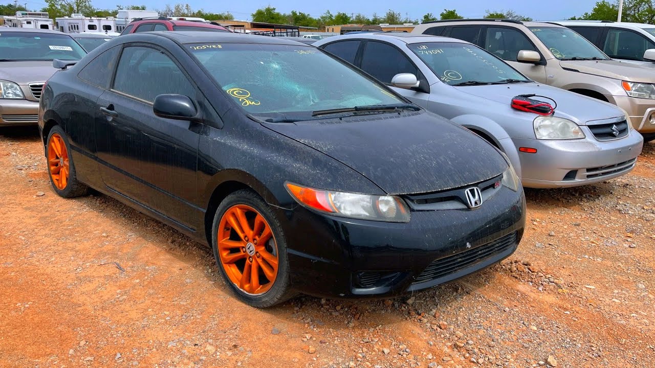 Copart Walk Around 4-15-21 + Honda Civic Si