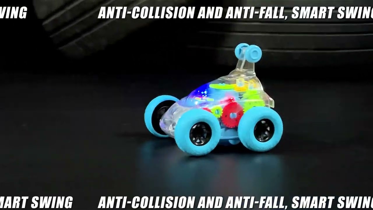 RC Transparent Gear Stunt Car 360&deg; Flipping, Rotating with light and sound   Xiamen Newsun 2023.1.12
