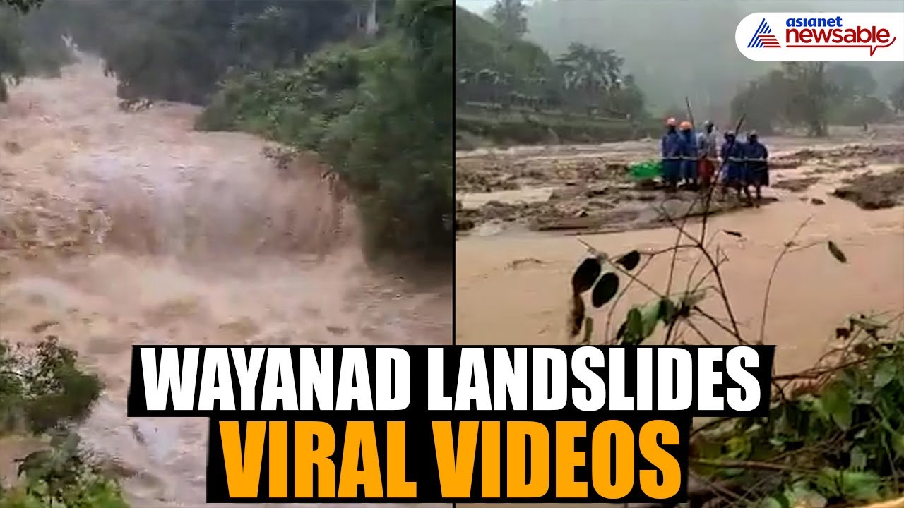 Wayanad Landslides Viral Videos: Several Killed, Hundreds Feared Trapped | Kerala Breaking News